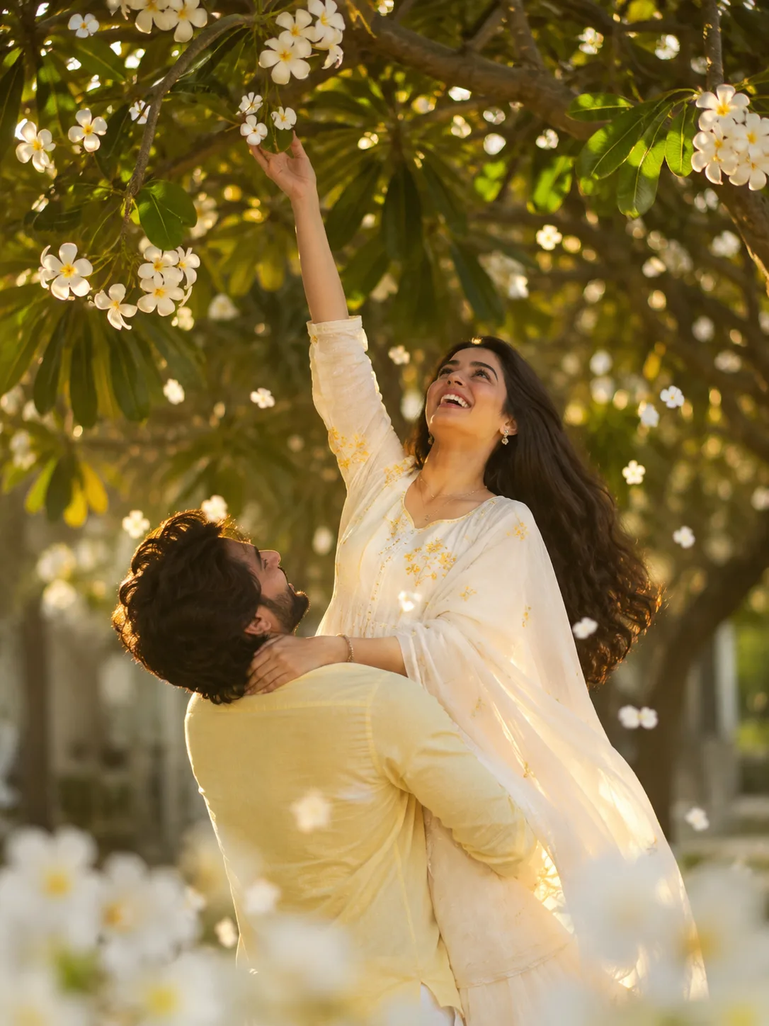 Ultra realistic romantic portrait of a young Couple