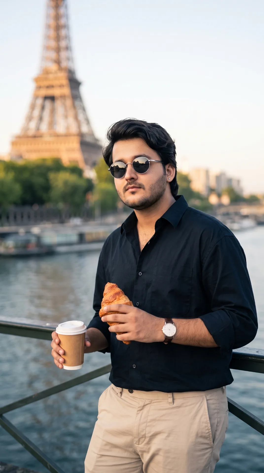 Morning Breakfast in Paris