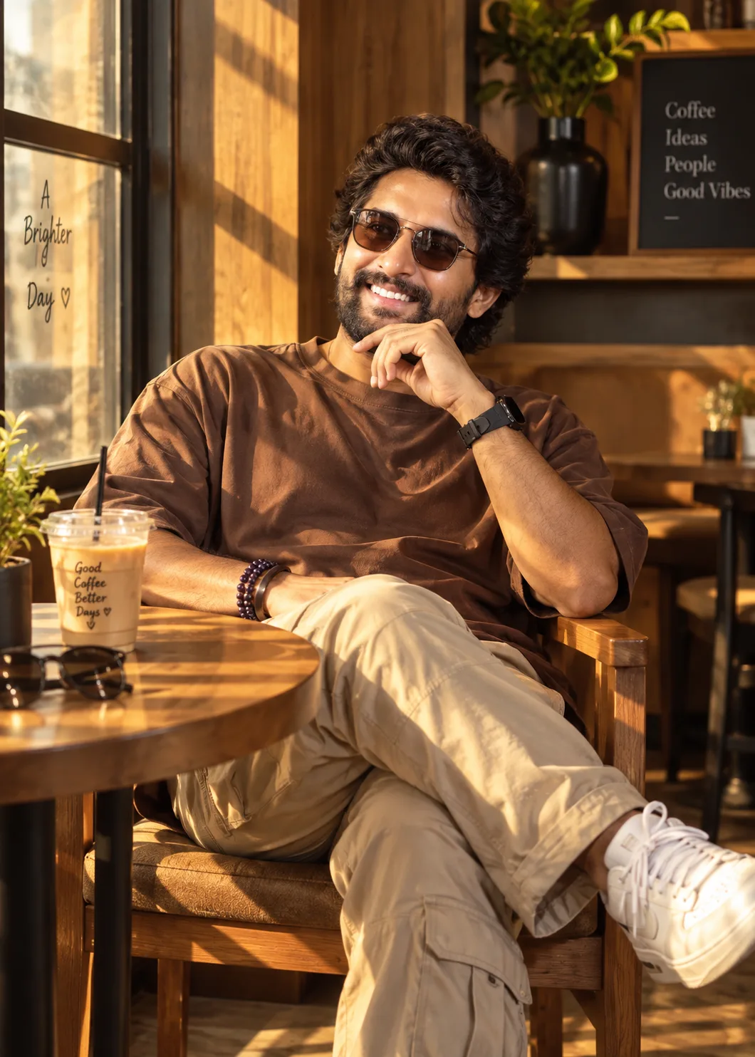 Golden Hour Café Vibes ☕✨