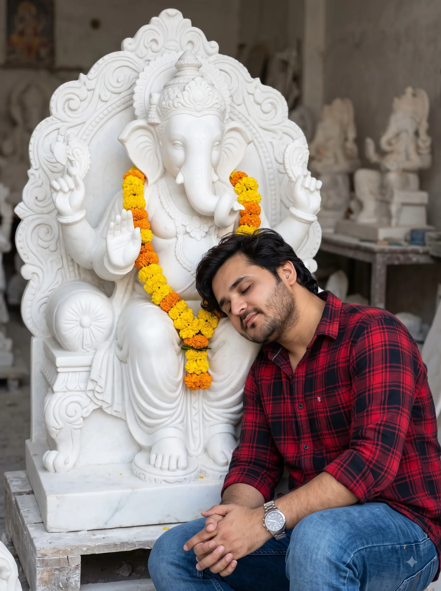 Divine Ganesh Ji _ ai image prompt