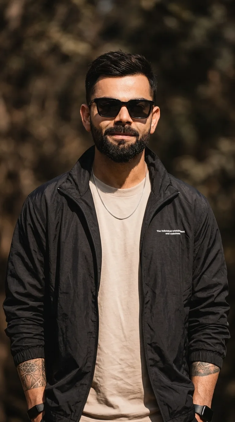 🕶️☀️ Warm Creator Vibe — Casual Outdoor Instagram Portrait Prompt 📸