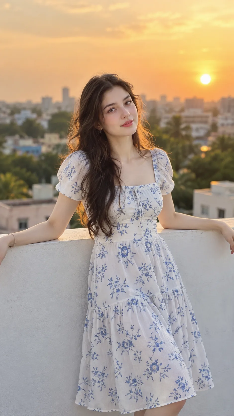 Golden Hour on the Rooftop 🌅✨