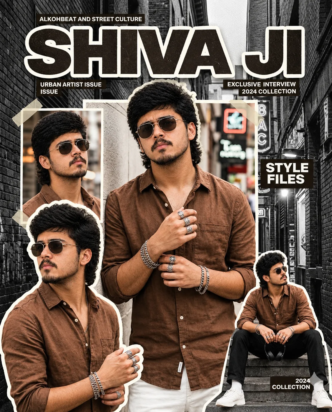 SHIVA JI – Urban Street Style Magazine Cover