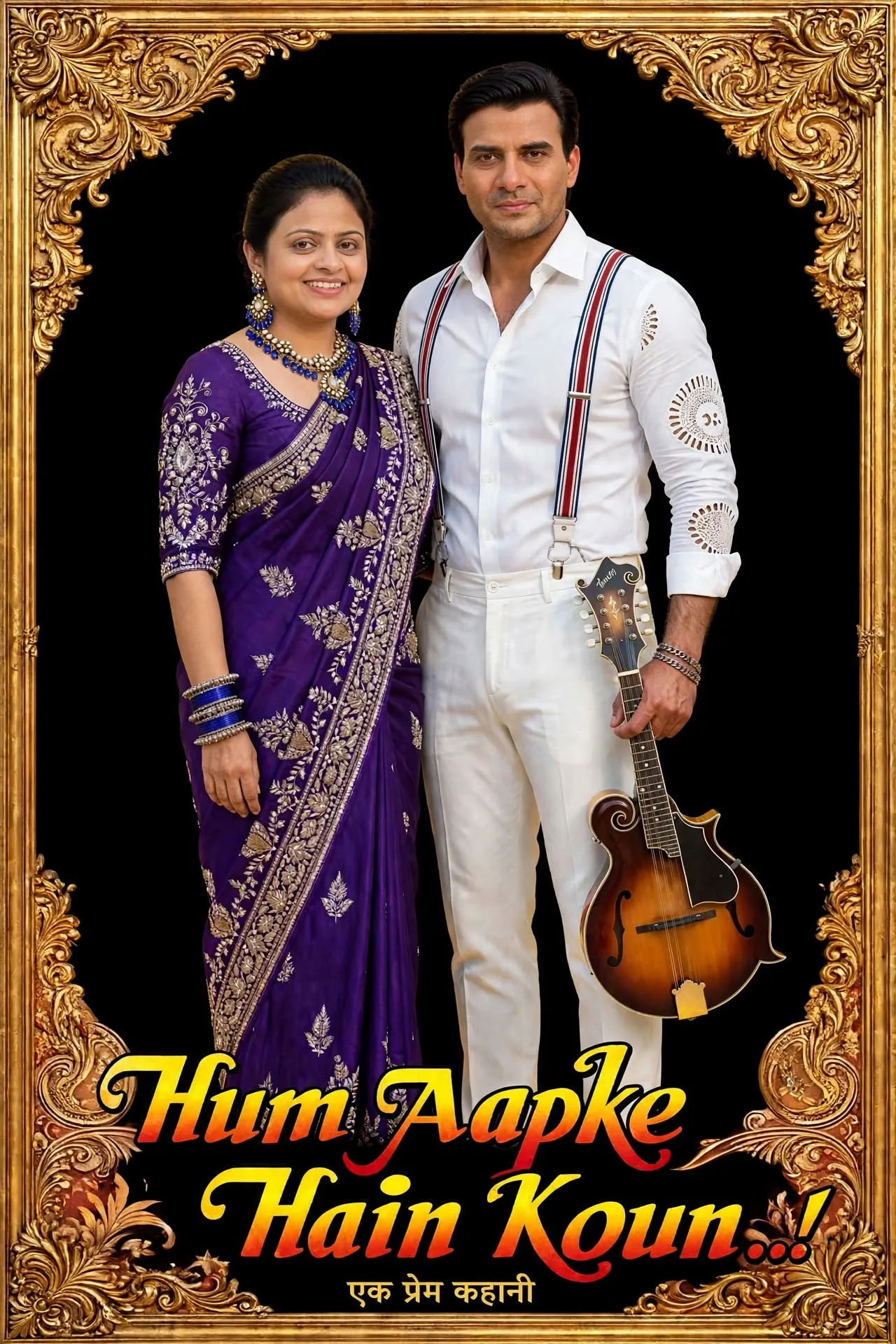 Bollywood movie poster "hum aapke hai kaun?