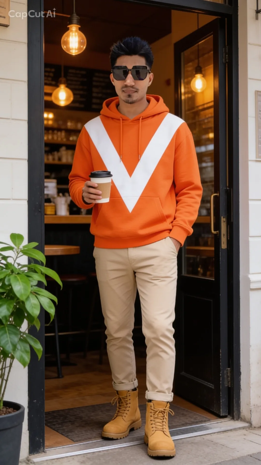 Autumn Cafe Street Style