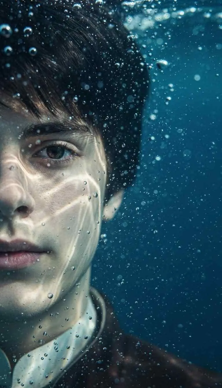 Submerged Serenity: The Underwater Reflection