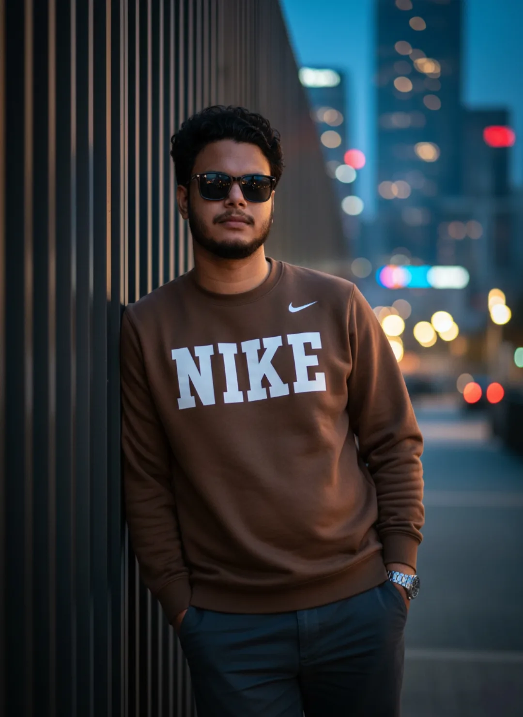 Urban Twilight Portrait