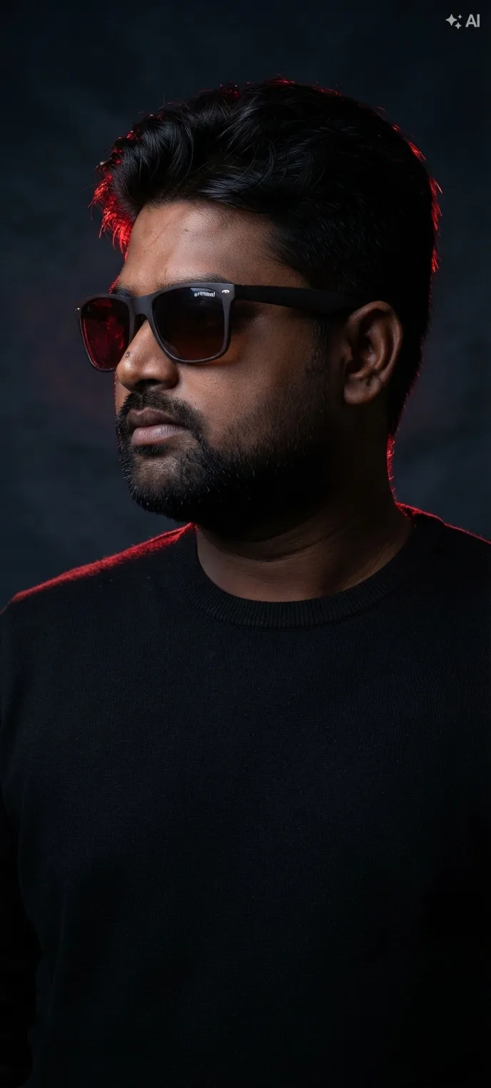 stylish man with a well-groomed beard and mustache