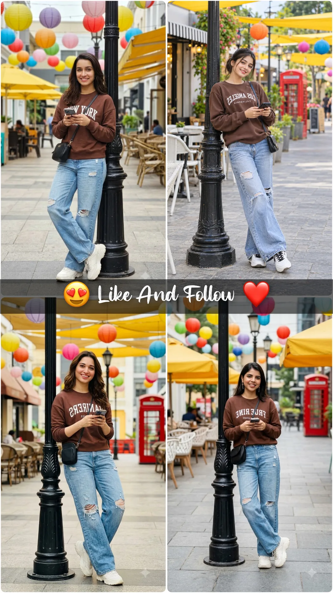 Casual Influencer Streetwear Lookbook Prompt