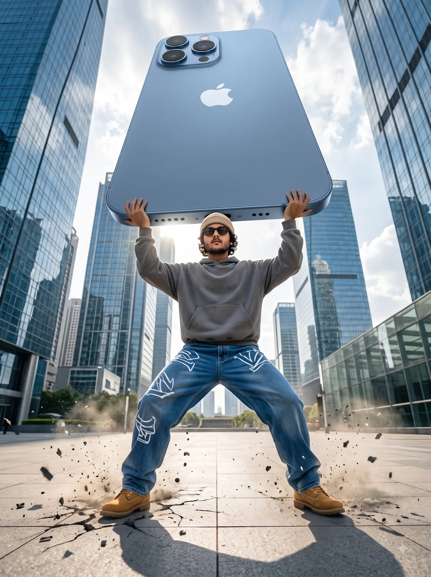 Giant iPhone