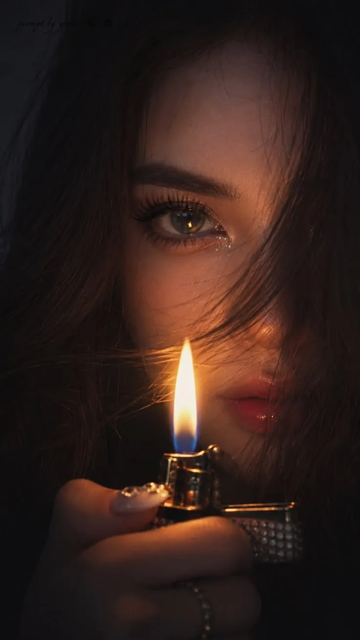 Cinematic Candlelight Portrait 🕯️✨
