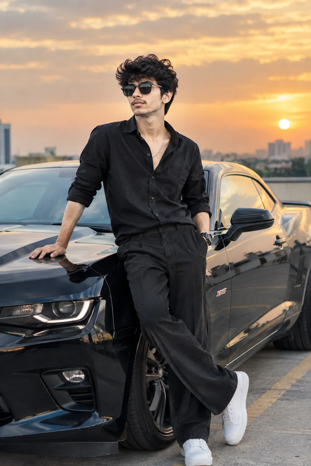 Luxury Fashion + Sports Car + Cinematic + Ultra Realistic + 4K/8K