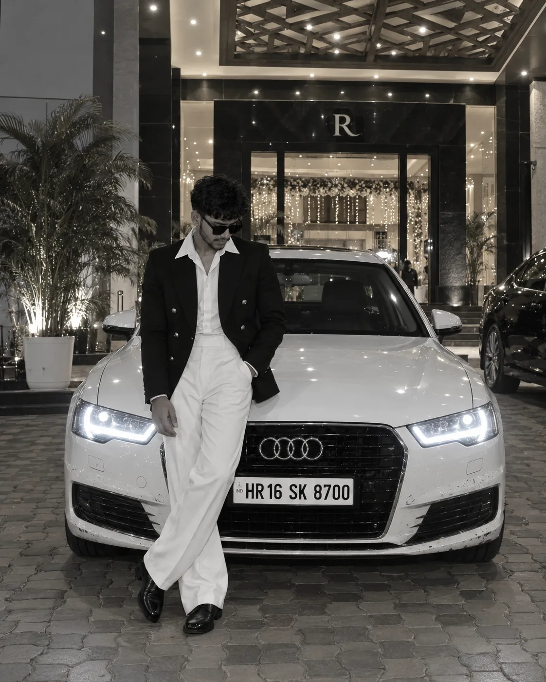 Luxury Audi Night Portrait