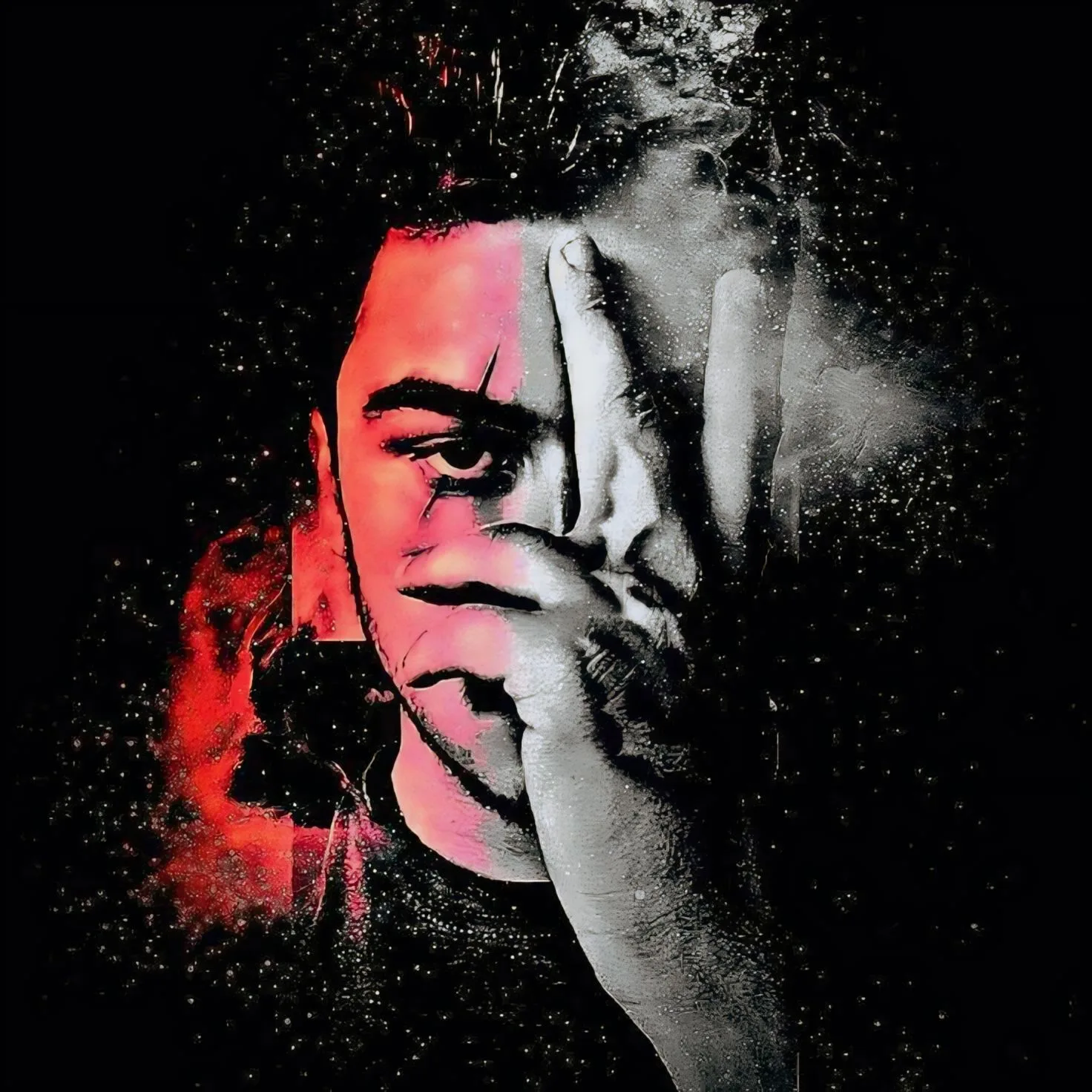 Shadowed Reality: The Split Personality Portrait