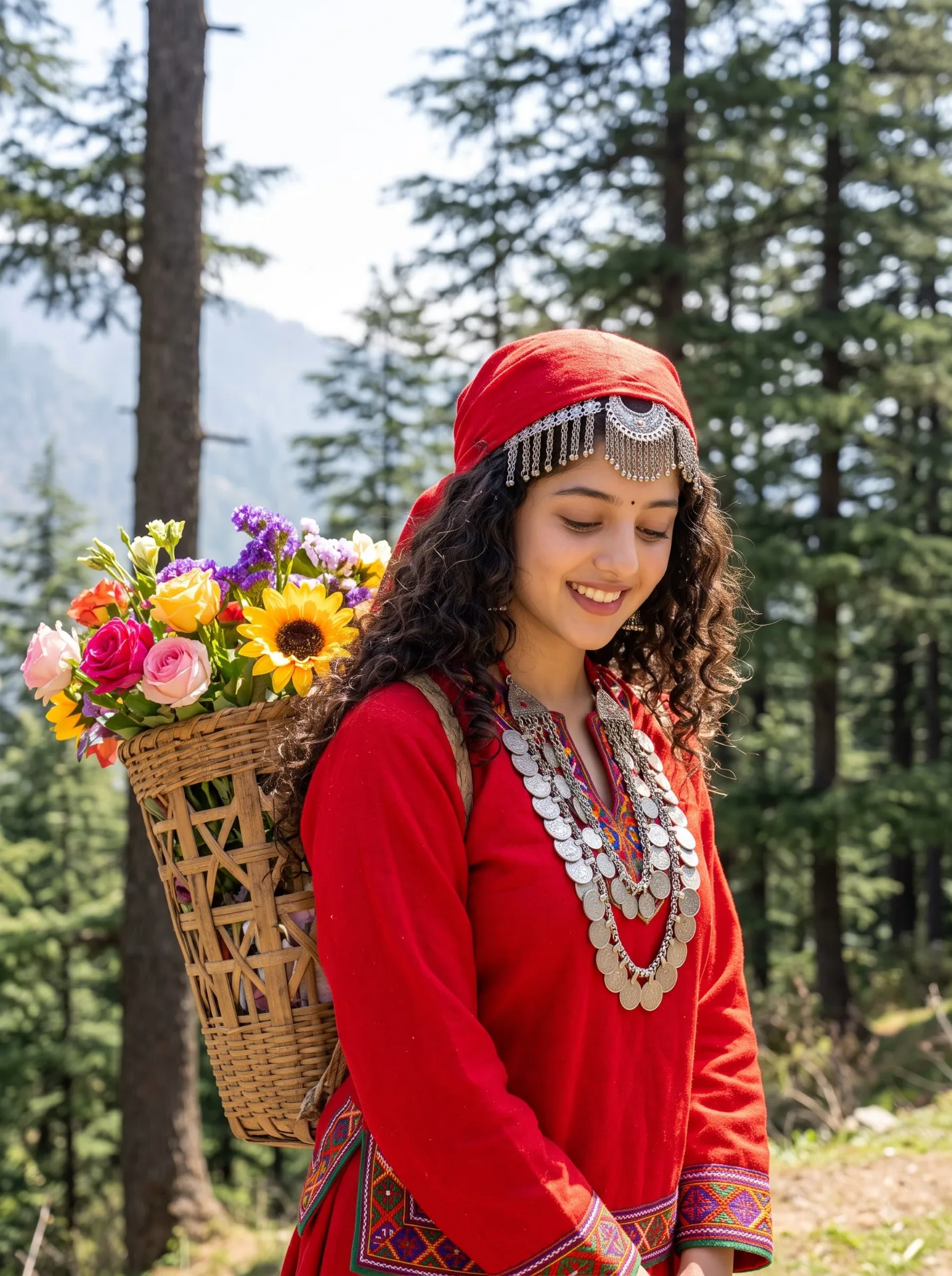 Traditional Himachali image prompt