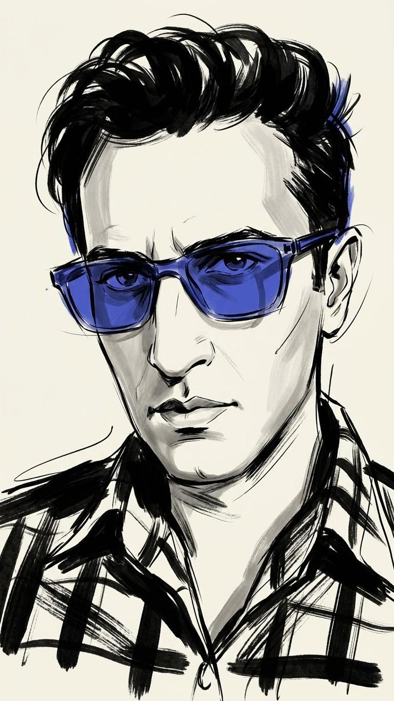 High-Fashion Ink Illustration