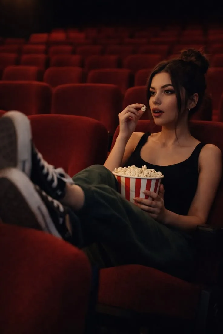 Moody Red Cinema Aesthetic
