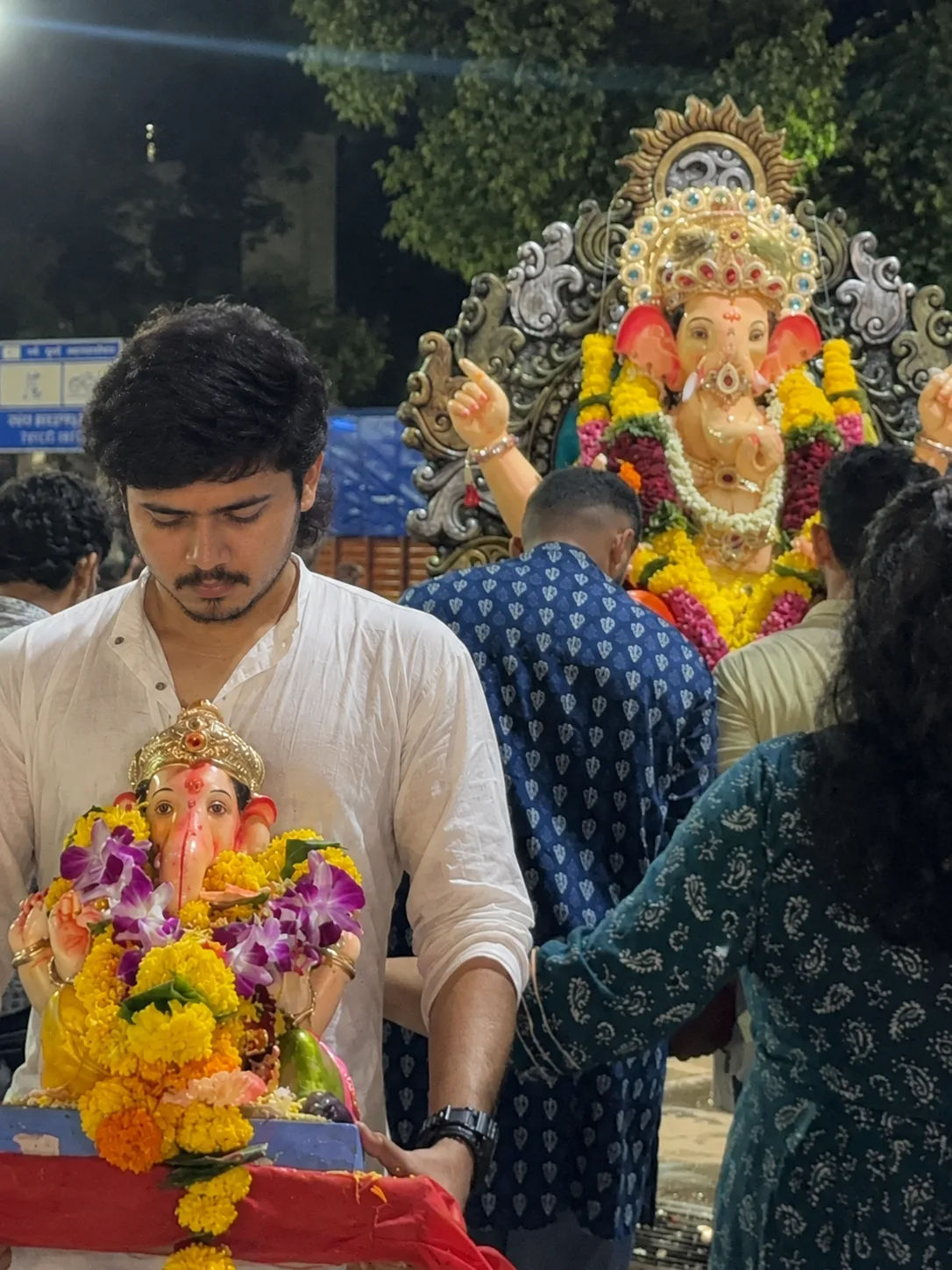Ganpati Bappa Morya 🙏✨ | A Night of Devotion
