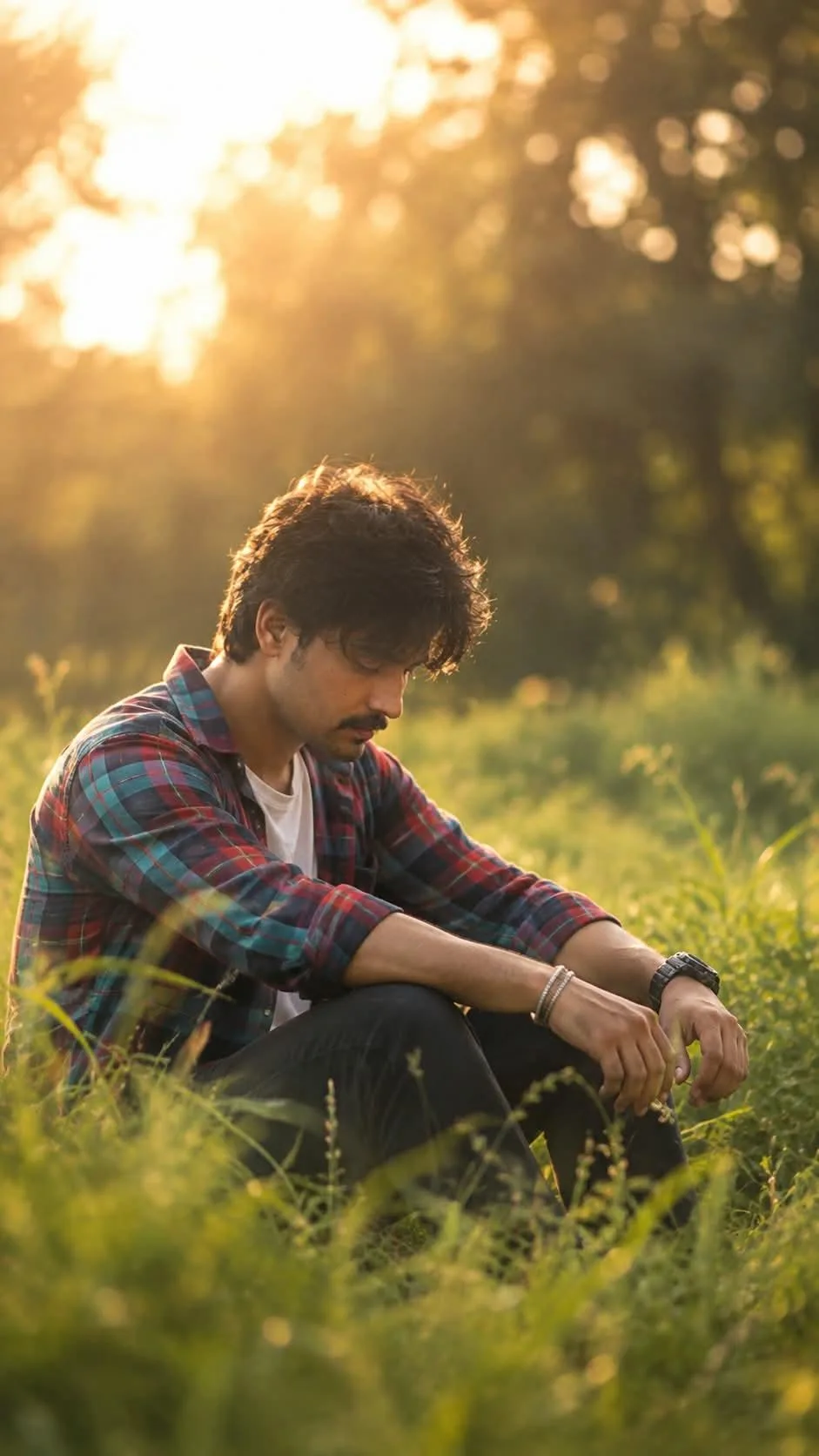 ultra-realistic cinematic outdoor portrait