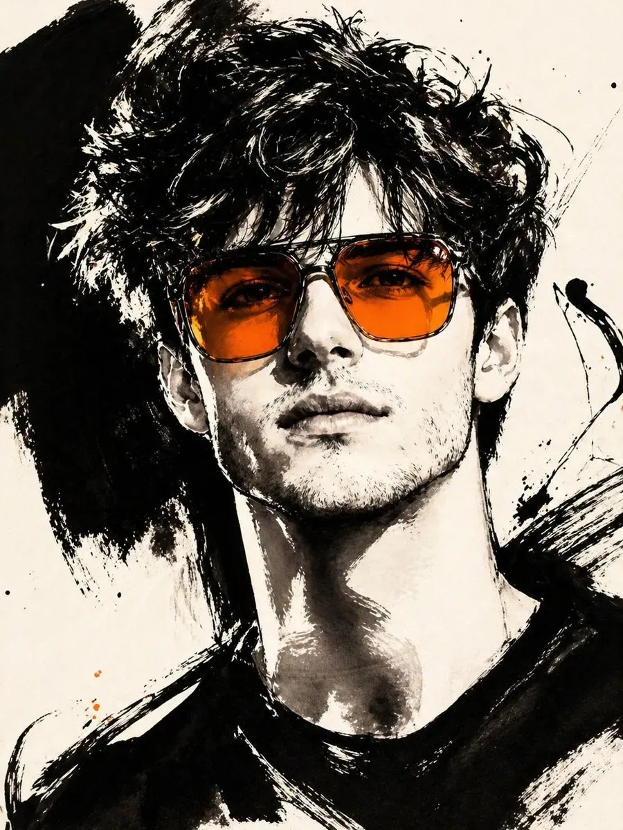 Ink Fashion Illustration