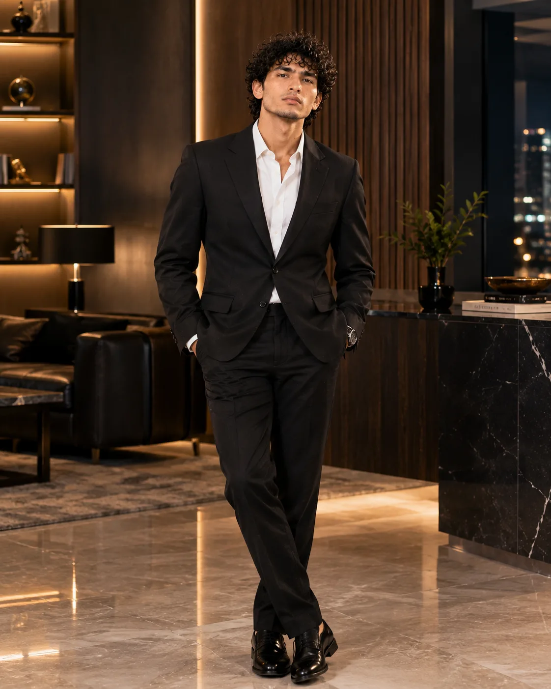 Black Suit Elegance