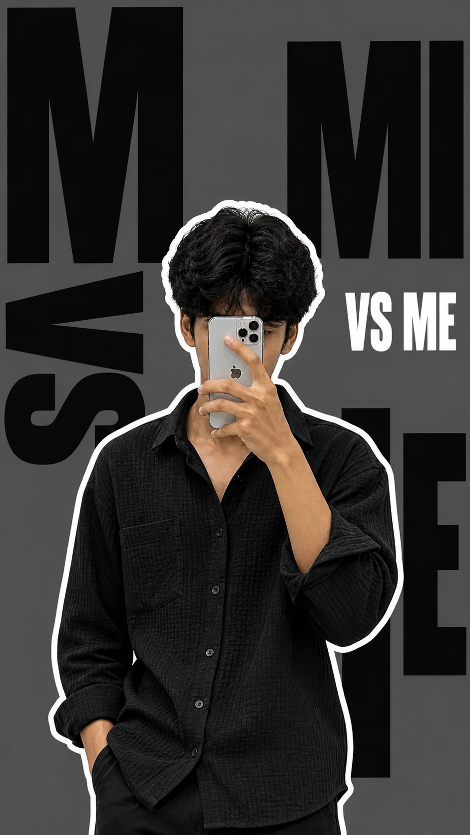 iphone Me vs Me — The Only Competition Is Myself