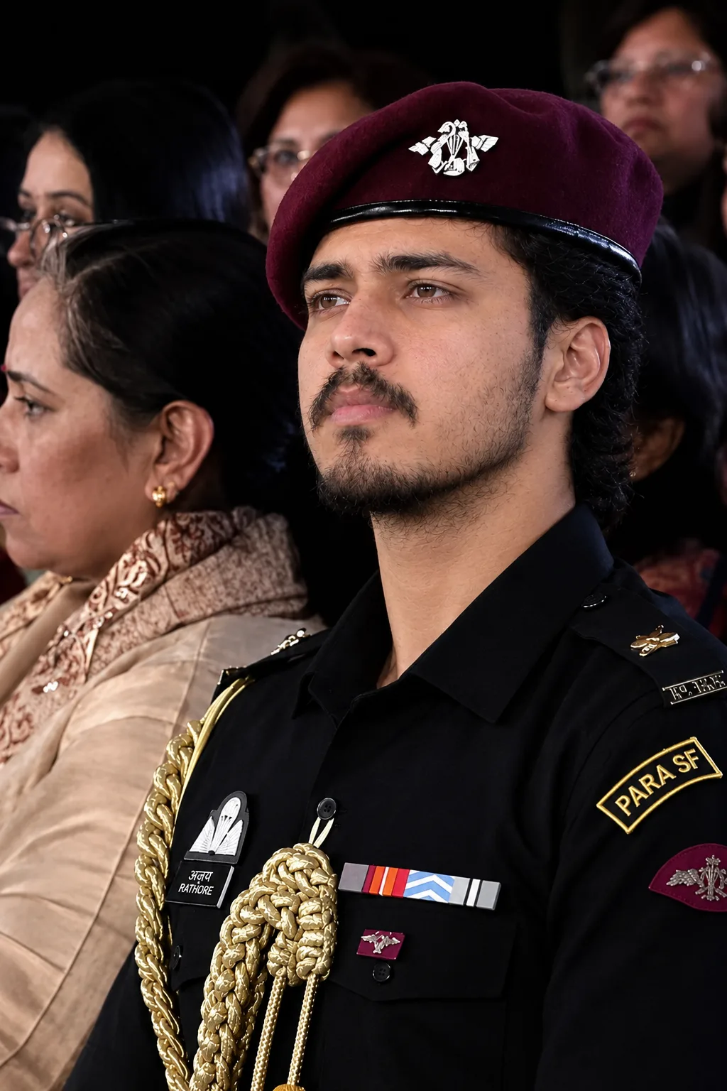 Para SF Officer — Formal Ceremony Portrait
