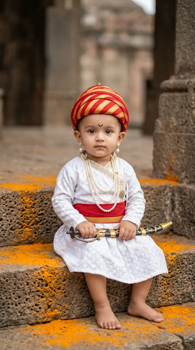 CHHATRAPATI SHIVAJI MAHARAJ LOOK PORTRAIT
