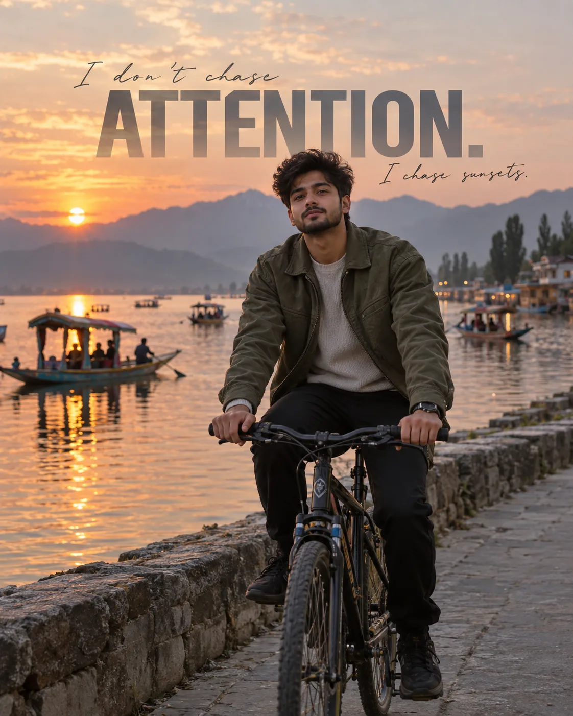 Ultra realistic cinematic portrait of a young man