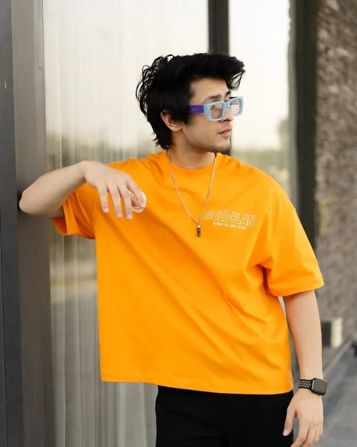 Candid Street Style Portrait of Young Man