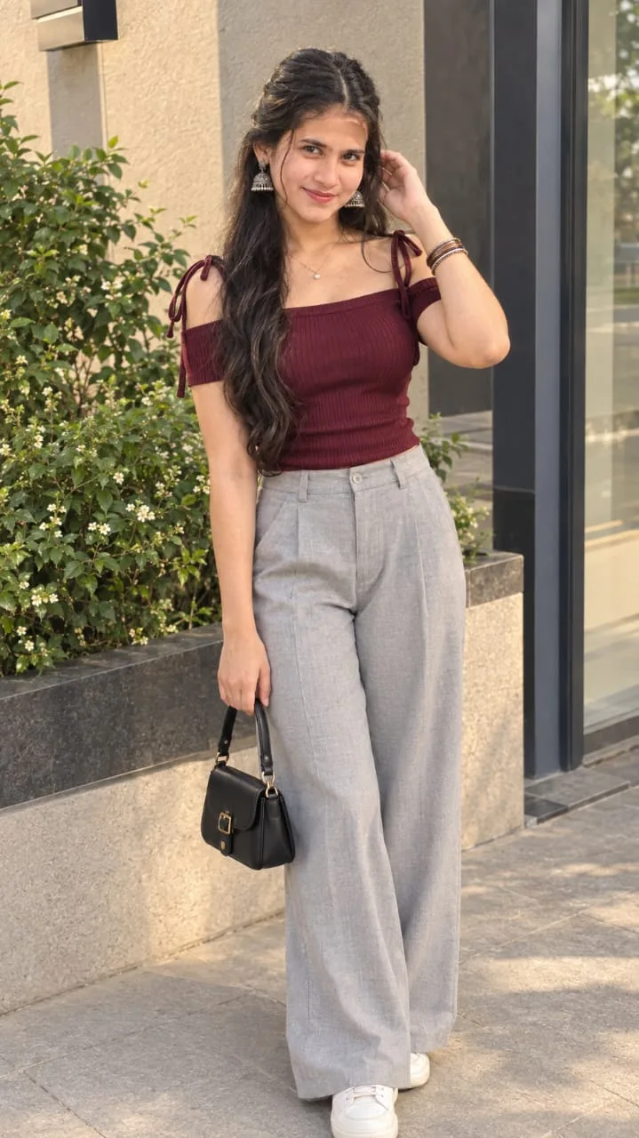 Elegant Outdoor Fashion Portrait