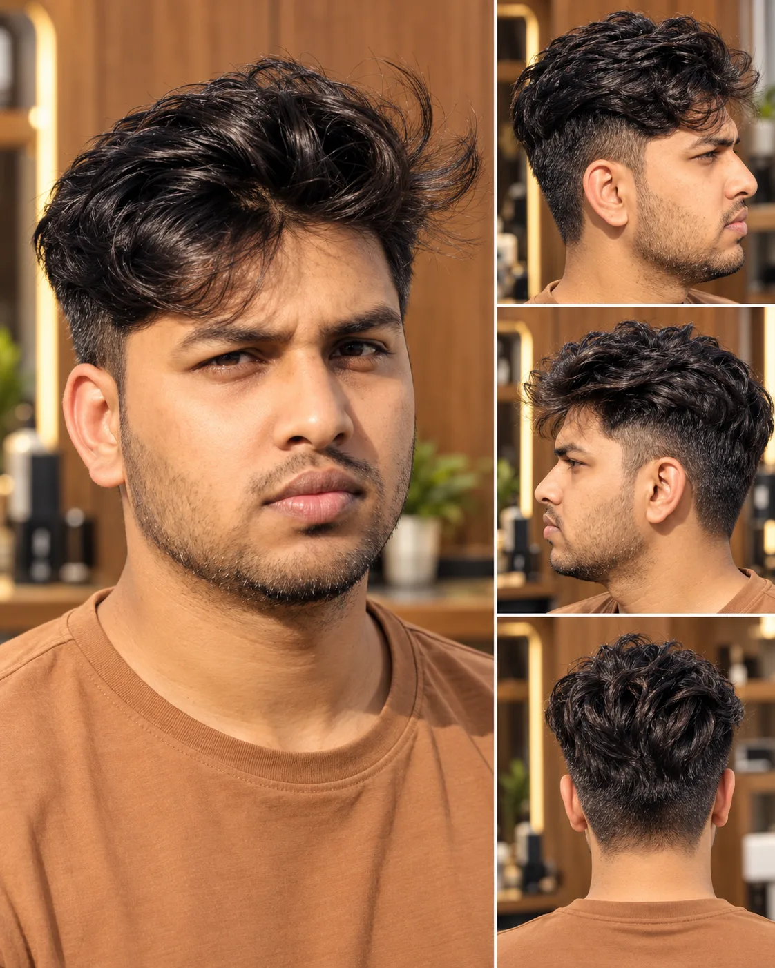 Modern Textured Haircut Reference