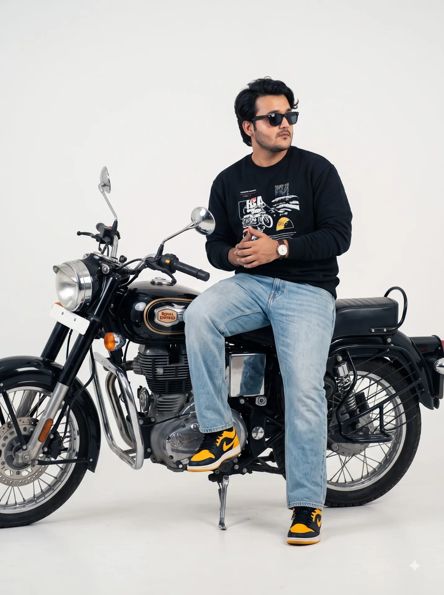 Royal Enfield-style vintage - Ai Image Prompt