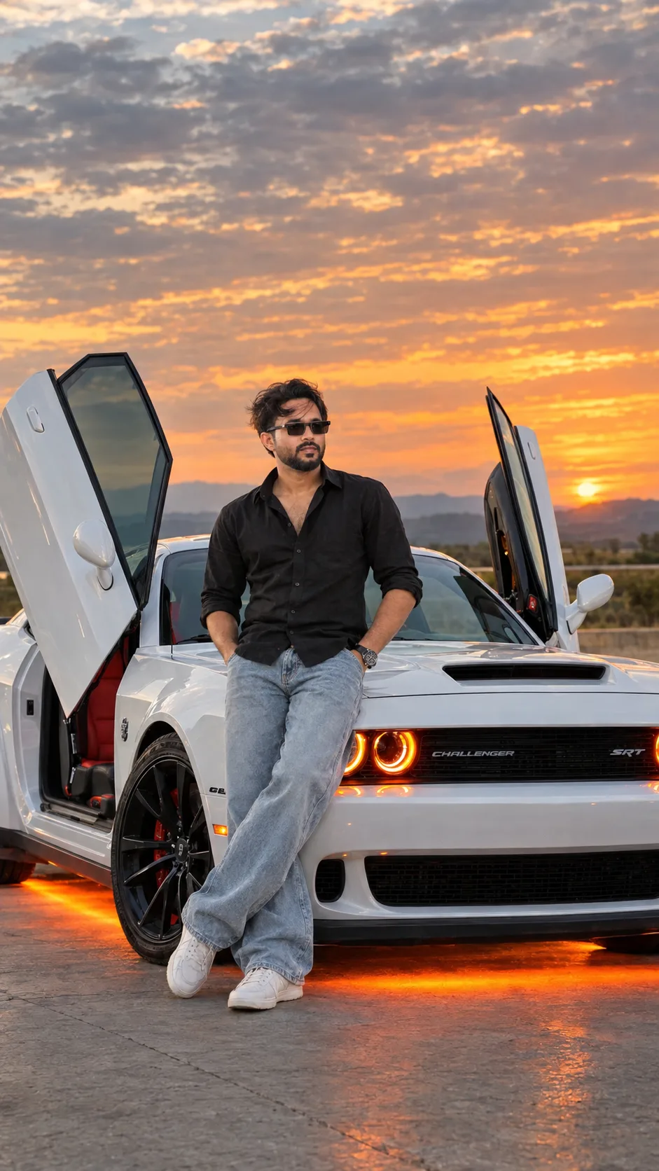 Challenging sunset photography