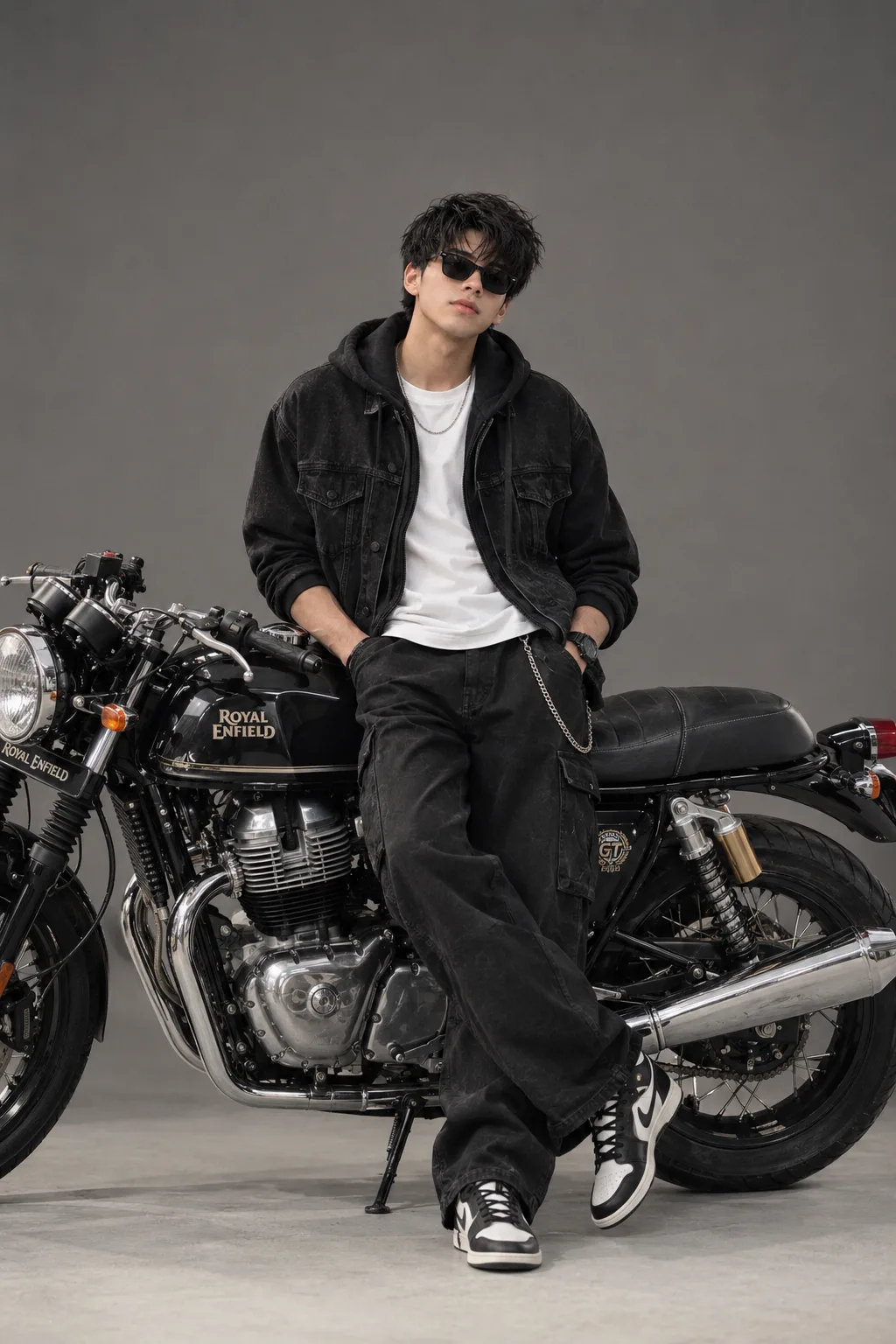 GT 650 Rider — Black Street Legend