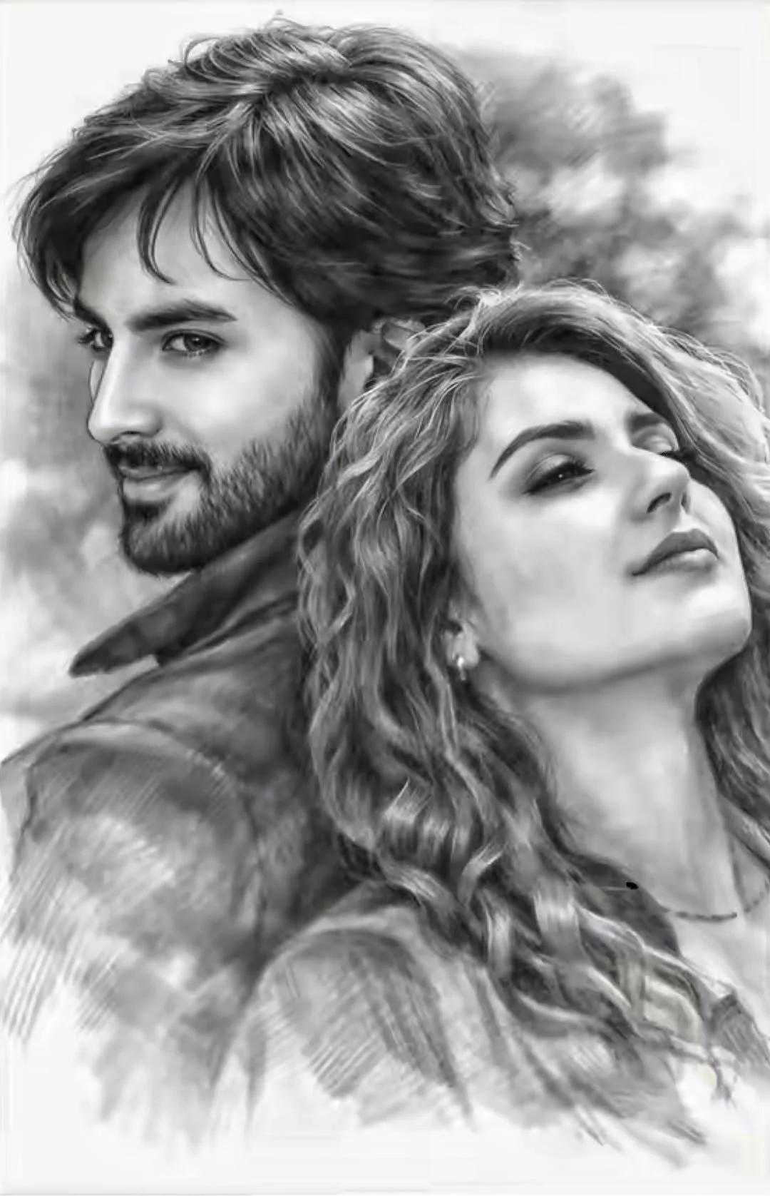 Chalk Pencil Sketch Masterpiece