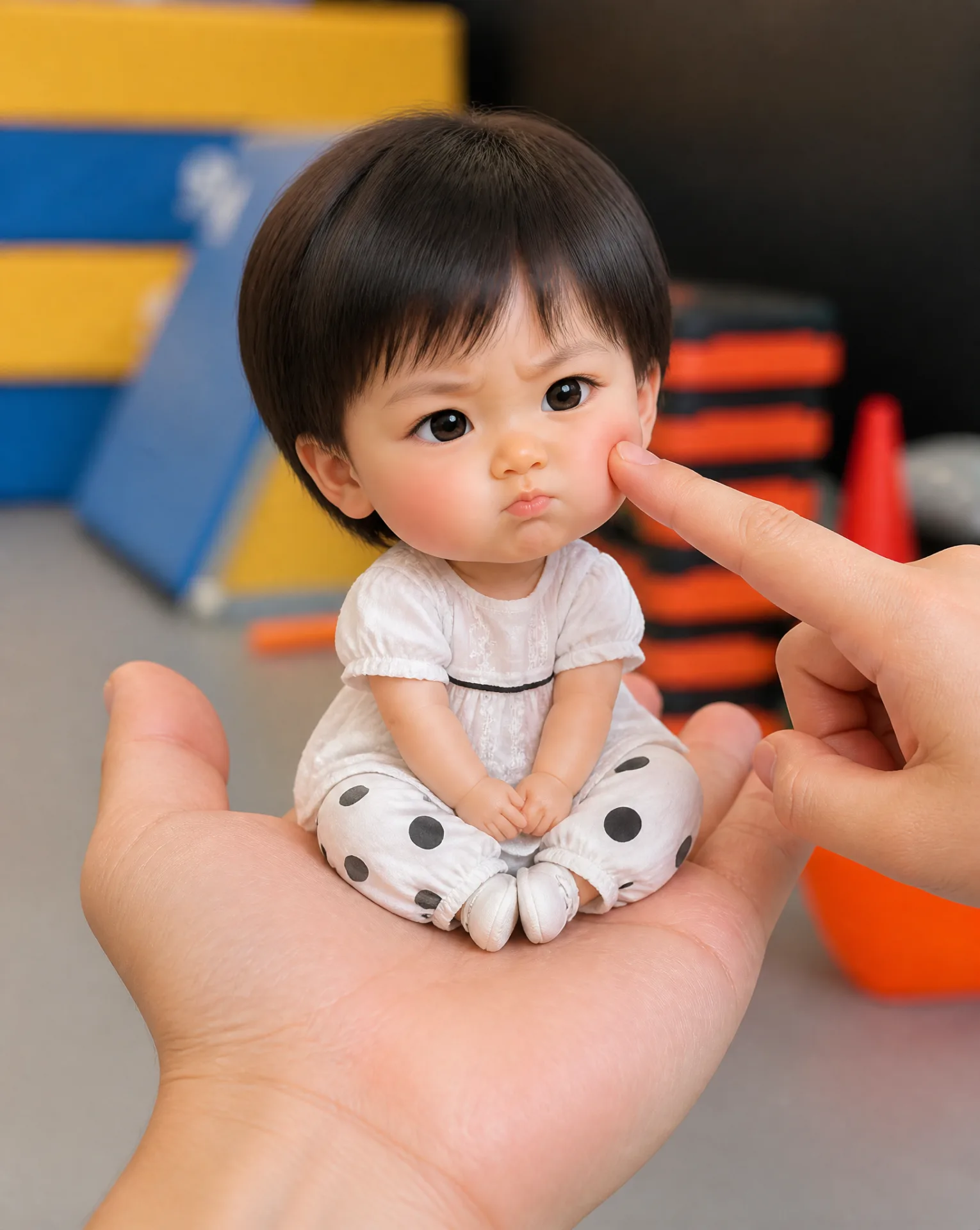 Mini chibi version Ai Portrait