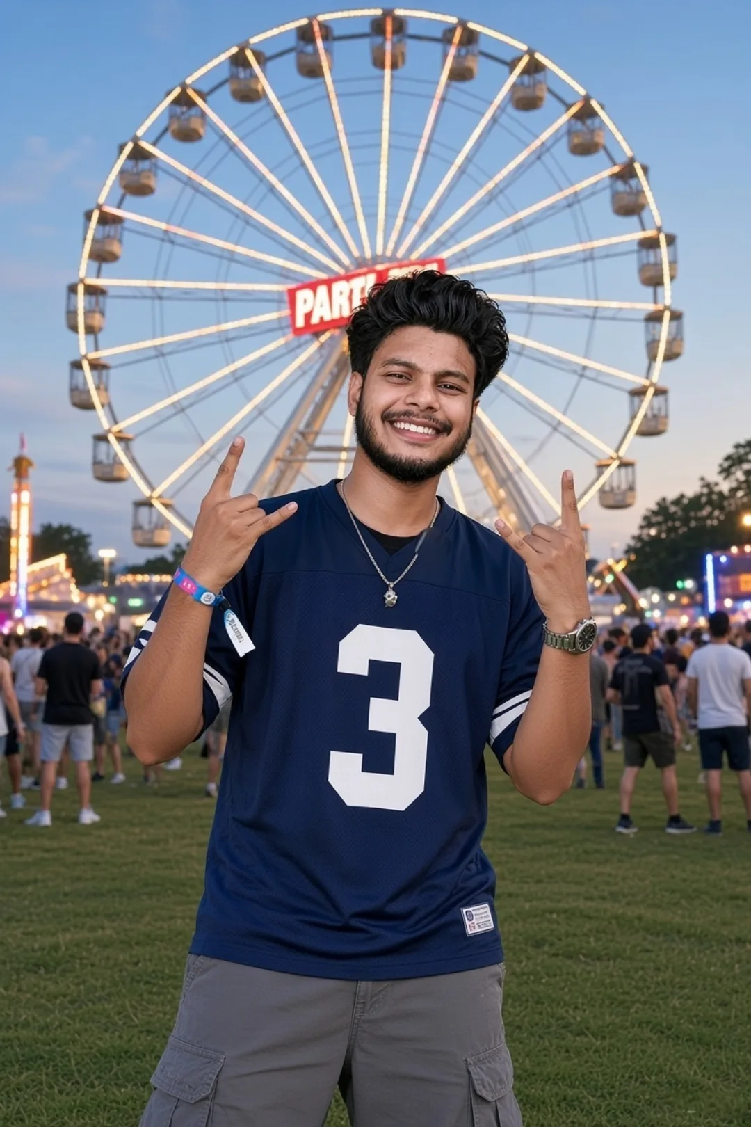 Rock On at the Fairground Ferris Wheel