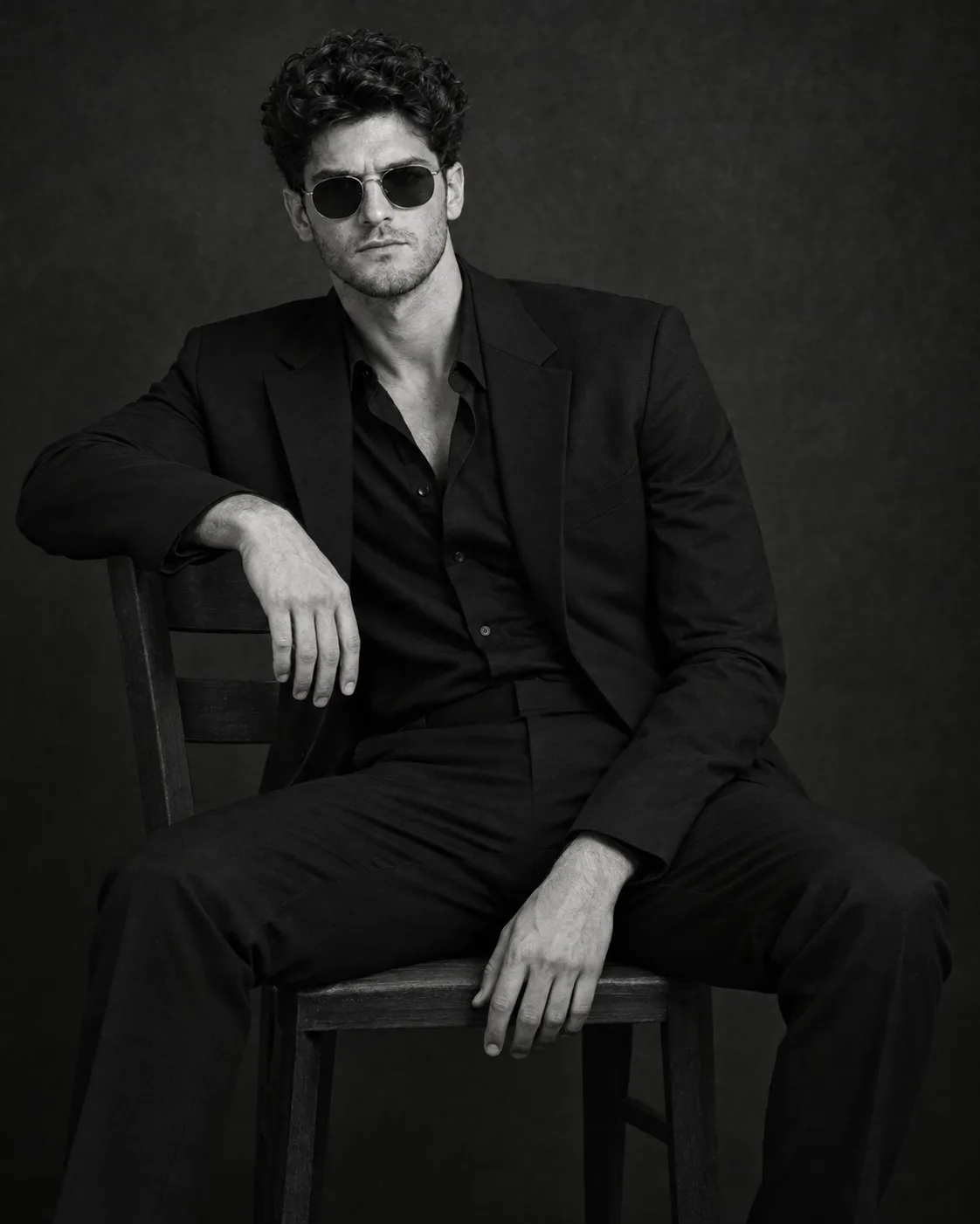 The man in black