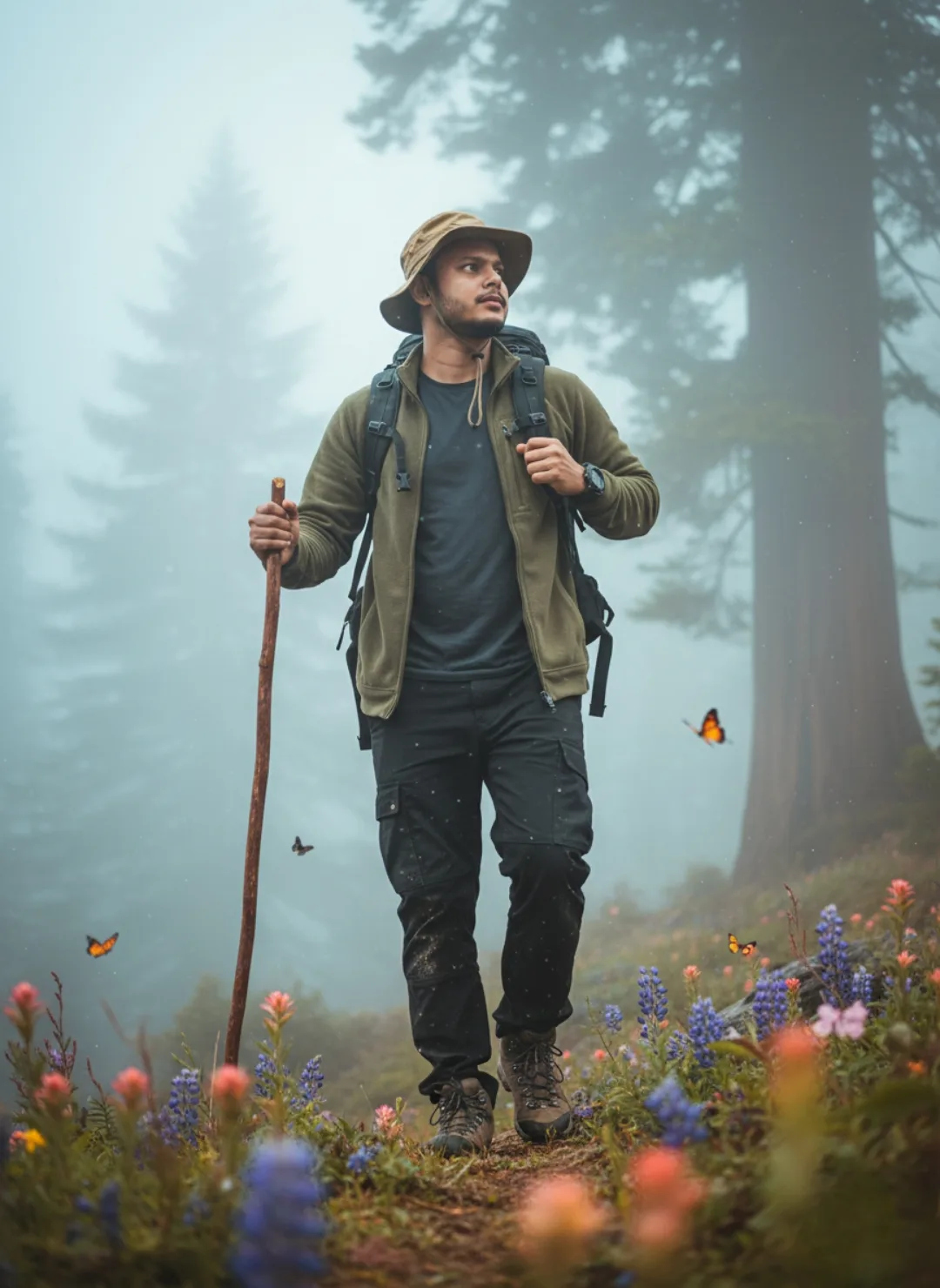 Fogbound Wanderer