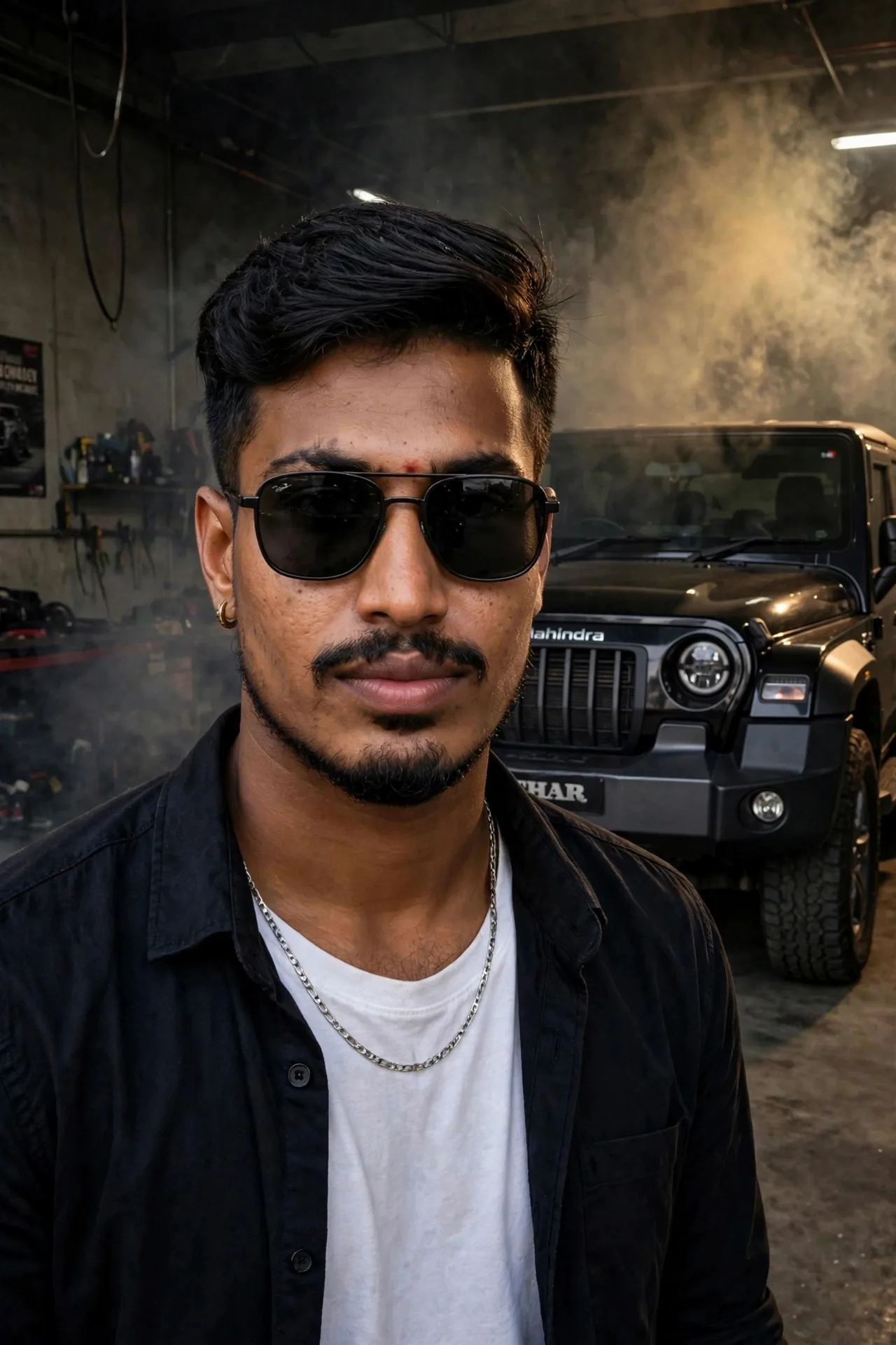 Thar Attitude Look - South Indian Mass Style`