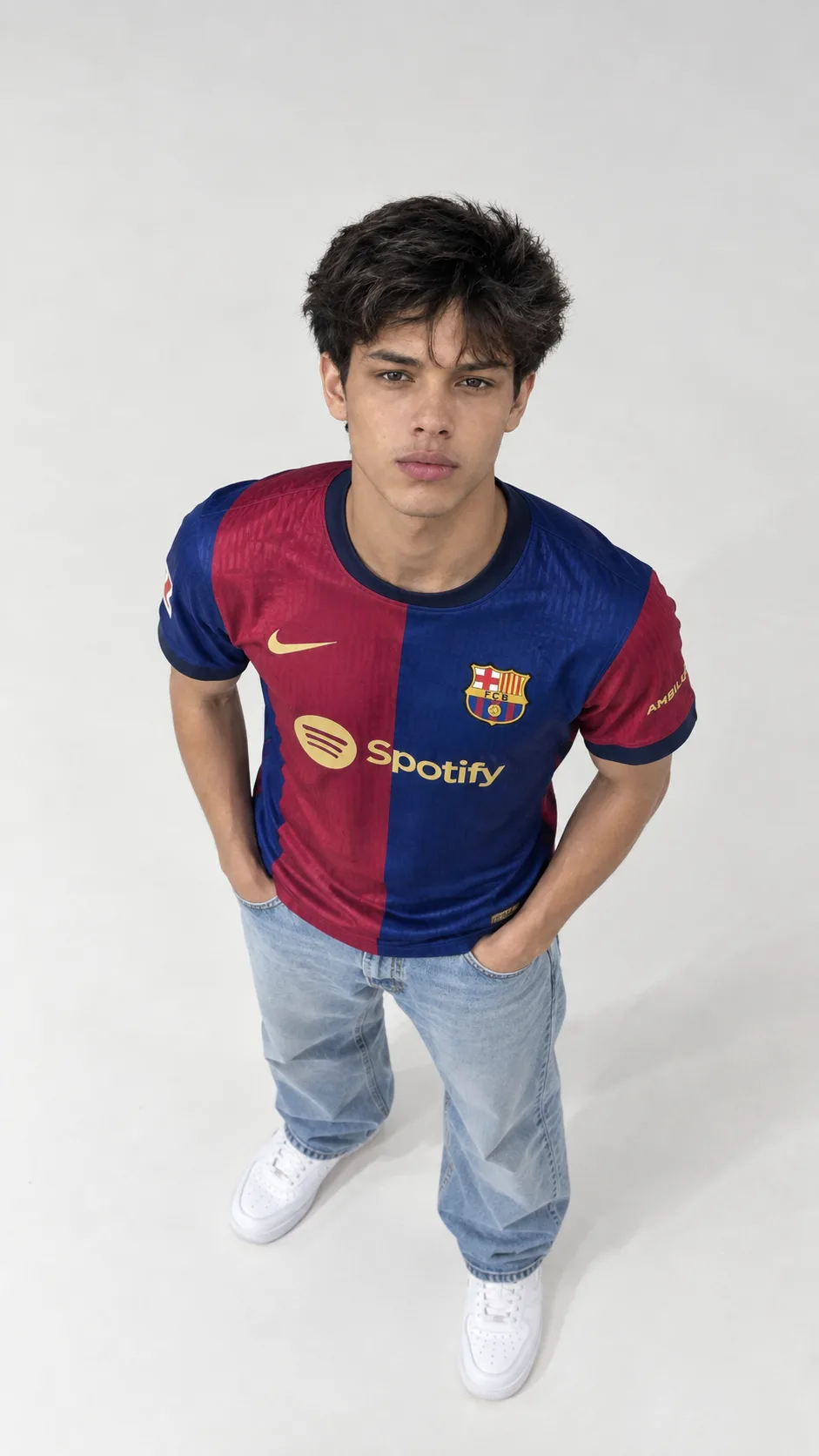 Fc Barcelona studio protrait
