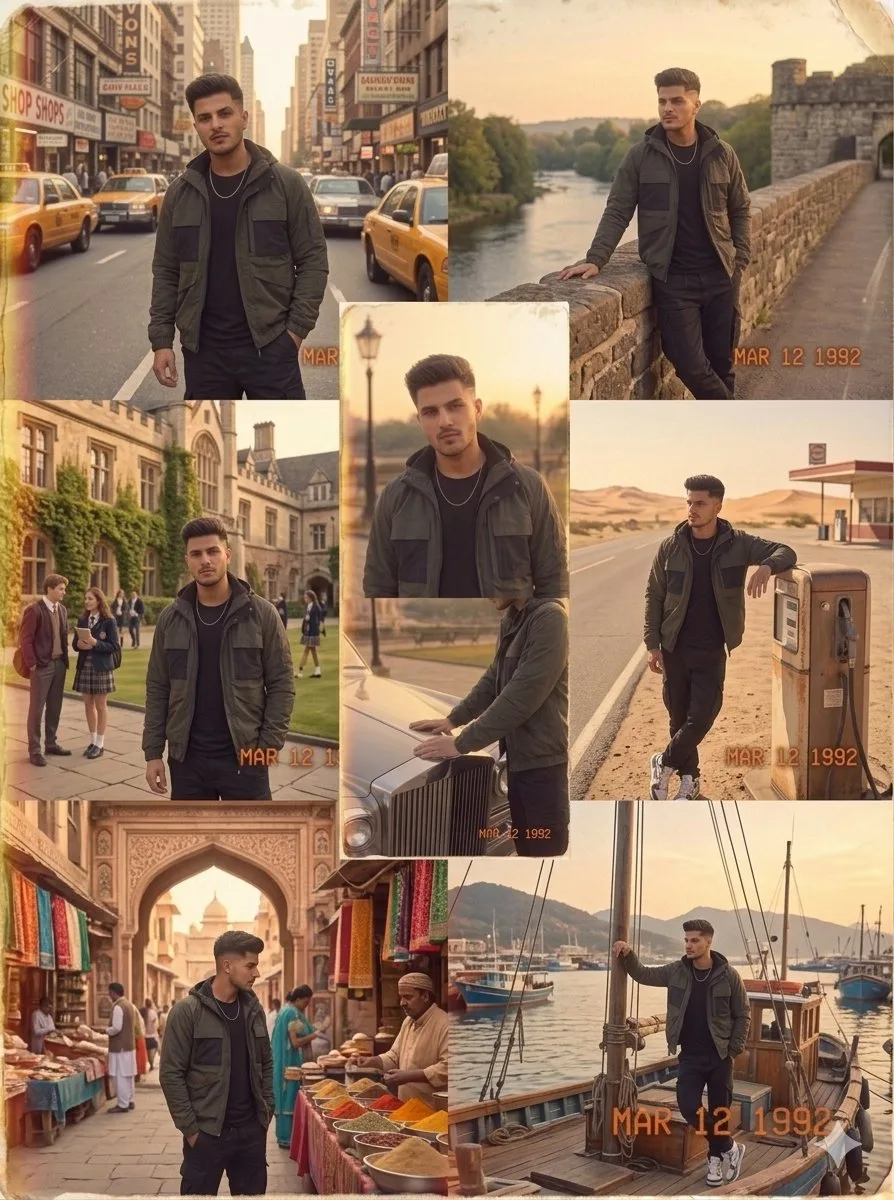 Modern Vintage Collage