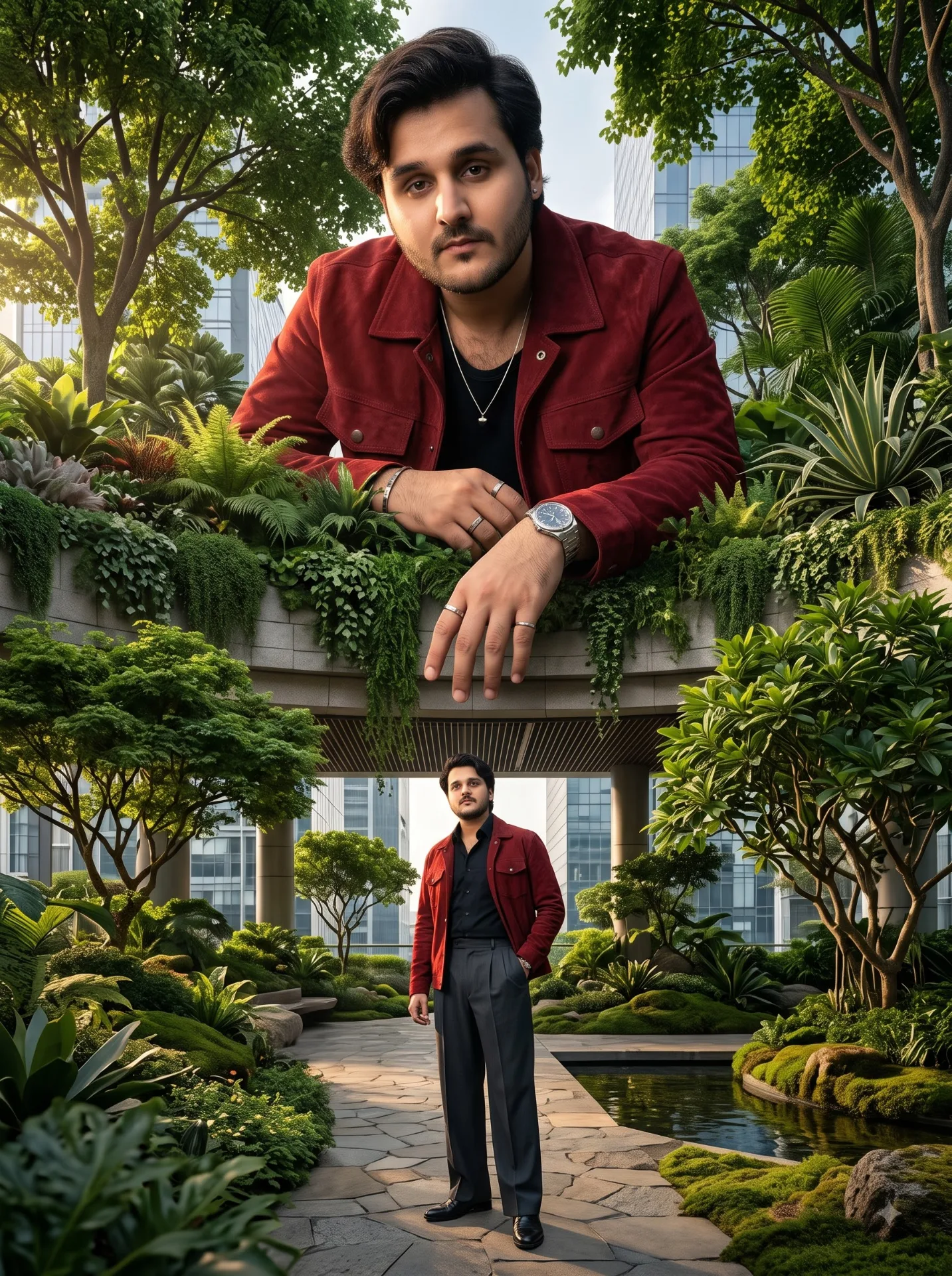 Two Version of Photoshot-ai image prompt