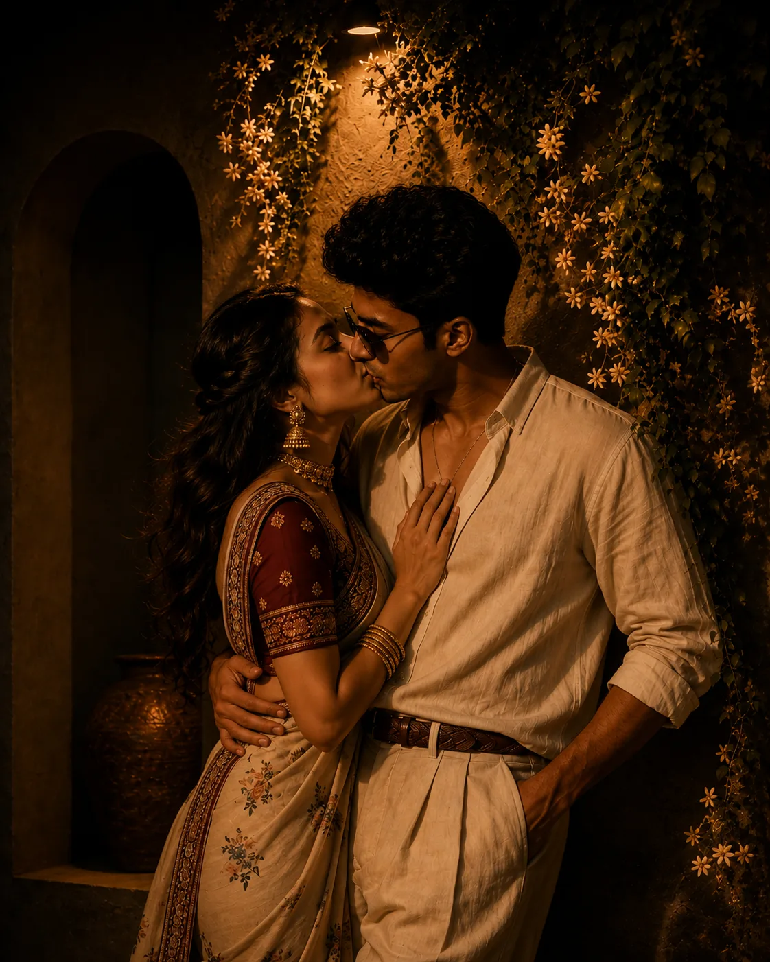 Ultra realistic cinematic romantic portrait