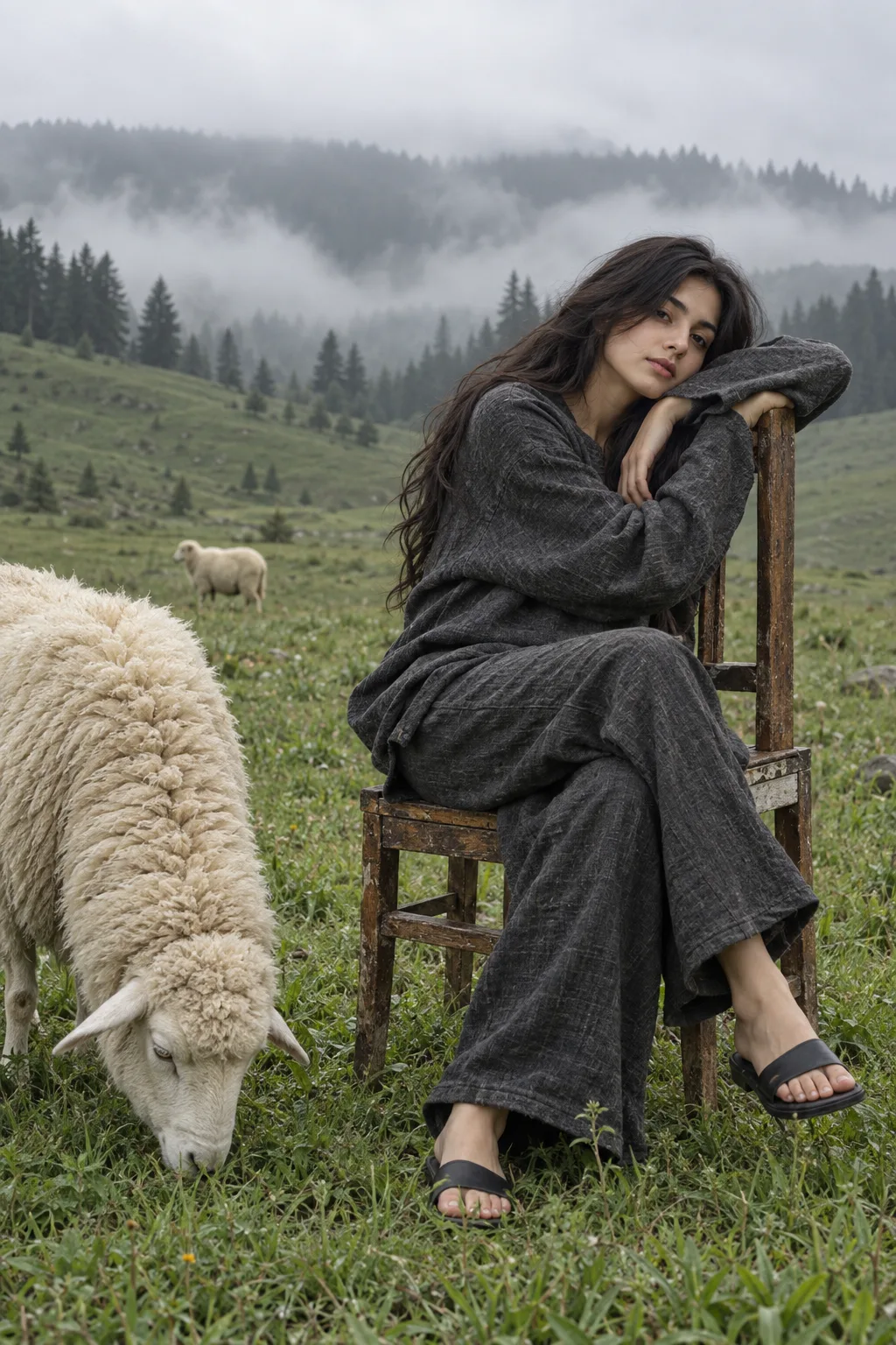 Misty Meadow Reverie
