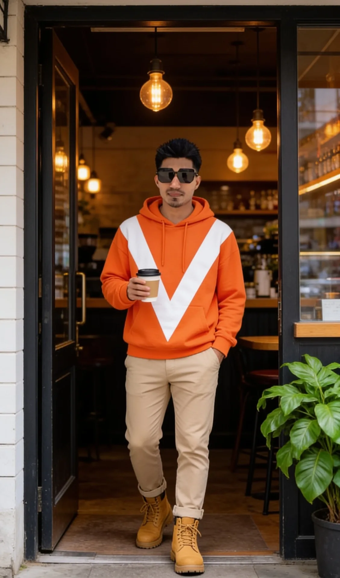 Autumn Cafe Street Style