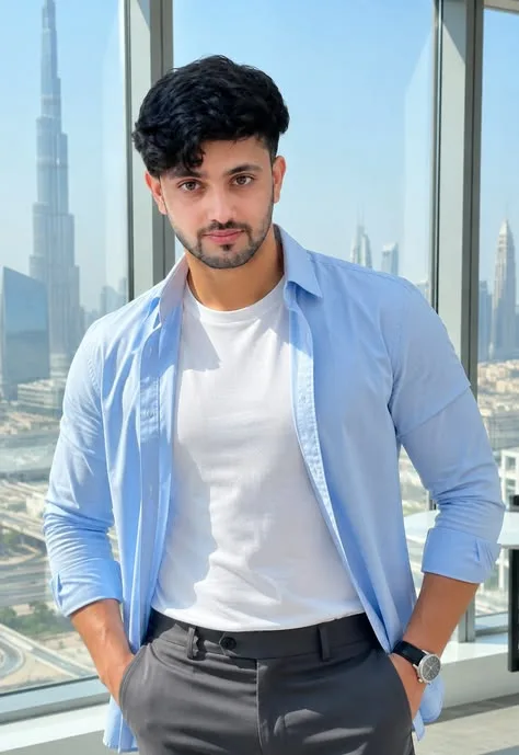 Modern Urban Smart-Casual Portrait
