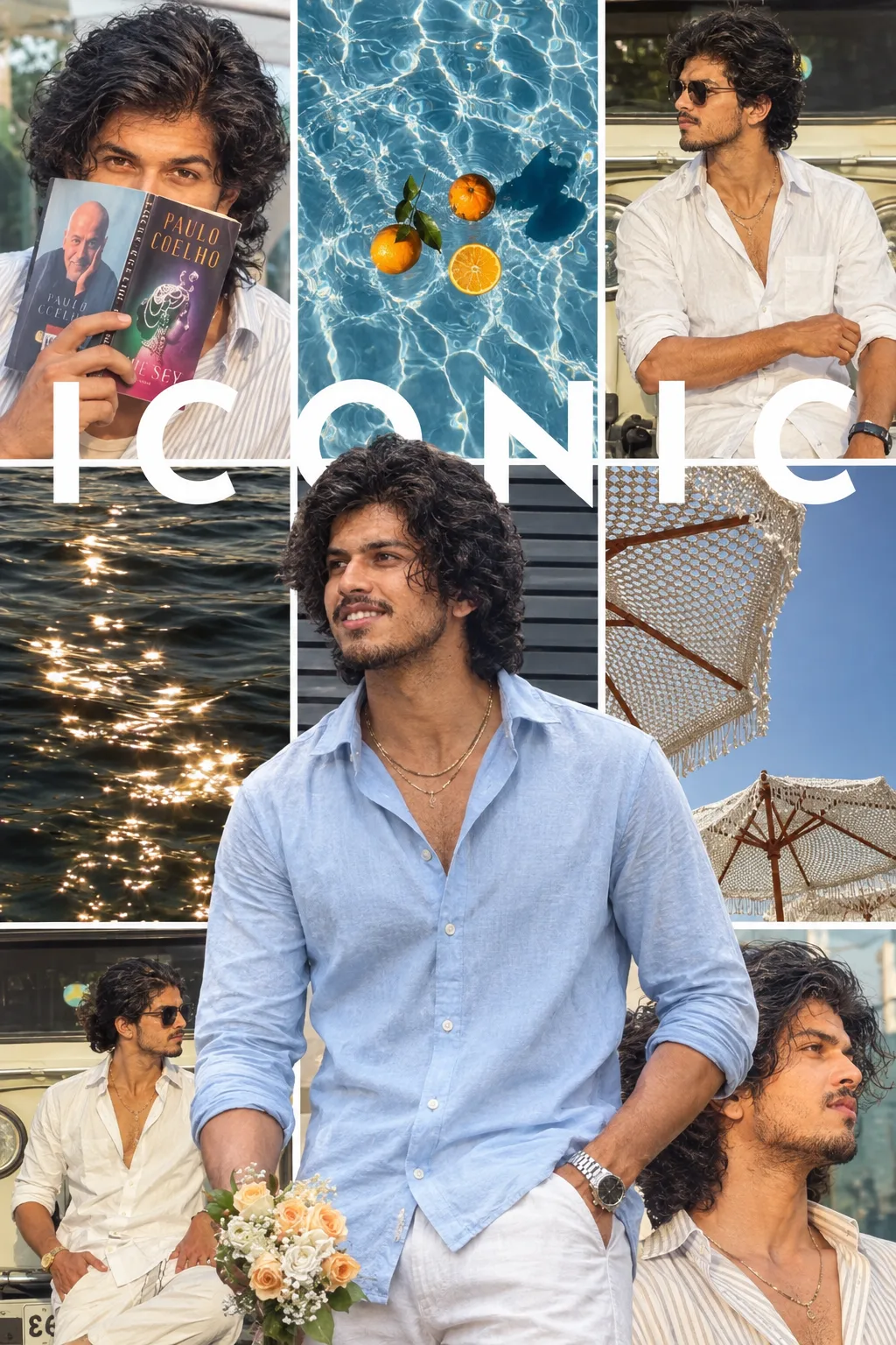 ICONIC Summer Moodboard – Luxury Coastal Editorial