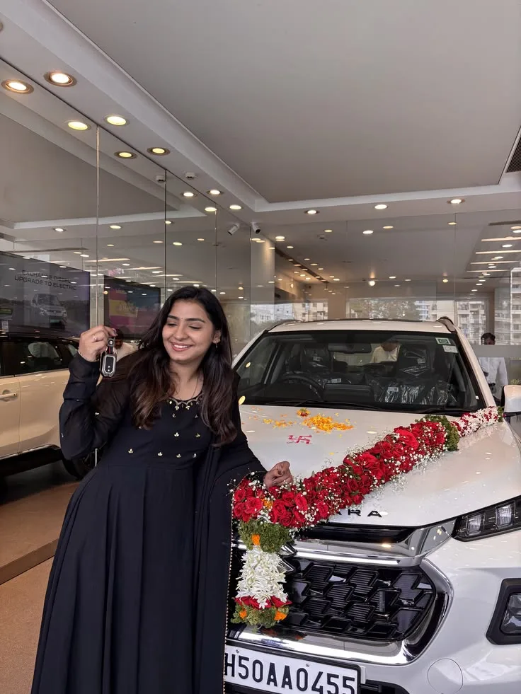 New Car Delivery – Elegant Showroom Celebration